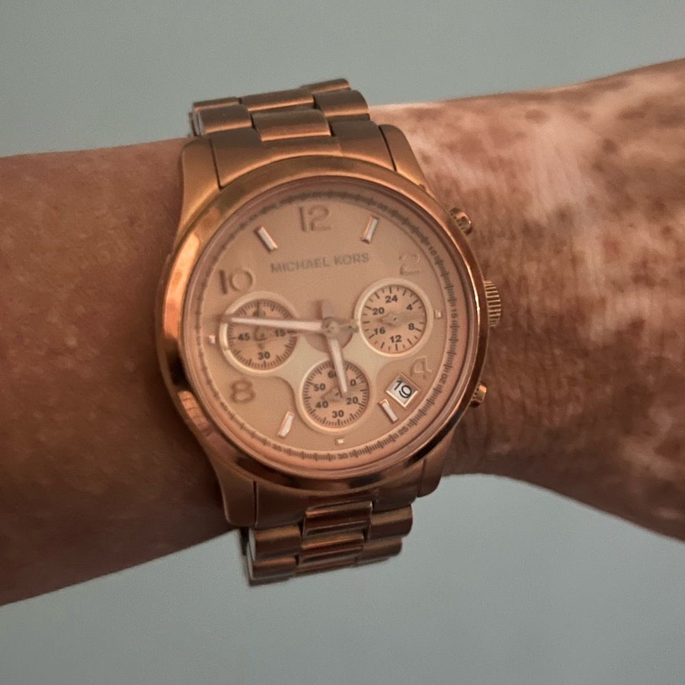 Michael Kors Quartz Chronograph in Rose Gold